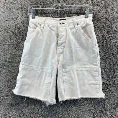$16.87 • Buy Vintage Tommy Hilfiger Womens Cutoff Shorts Size 3 OR 26x7.5 Big Spell Out VTG