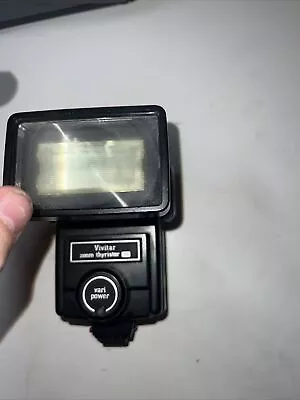 Vivitar  285-HV Zoom Thyristor Shoe Mount Flash • $8.59