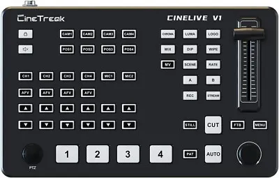 Cinelive V1 Multi Camera Vertical Video Switcher Mixer With PTZ Camera Control • $350