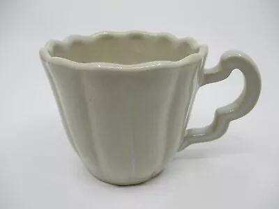 Vietri Incanto Stone Linen Scallop Mug - 3 1/2   -0712f • $34.98