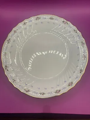 2 Vintage Richard Ginori Porcelain Dinner Plate F-87 Floral Gold Trim Italy 6.5  • $40.99