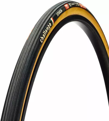 Challenge Strada Pro Tire 700 X 25 Tubular Black/Tan Handmade • $74.85