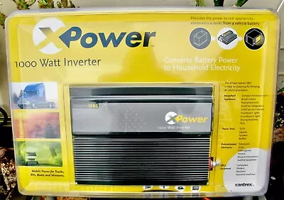 New Xantrex XPower 1000 Watt Power Inverter 115VAC 60Hz Factory Sealed Package • $95