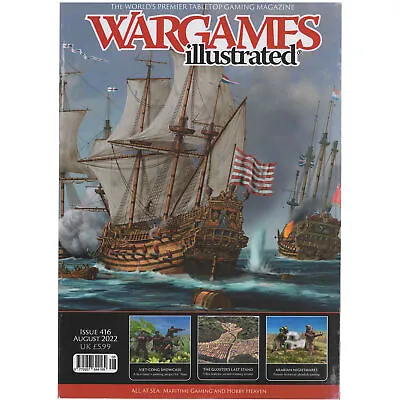 Wargames Illustrated 416 August 2022 Tabletop Historical Wargaming Magazine THG • $9.49