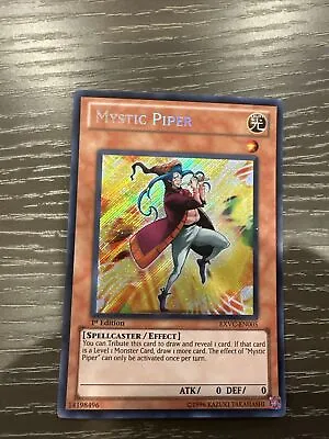 Yugioh Mystic Piper EXVC-EN005 Secret Rare 1st Ed NM • $48