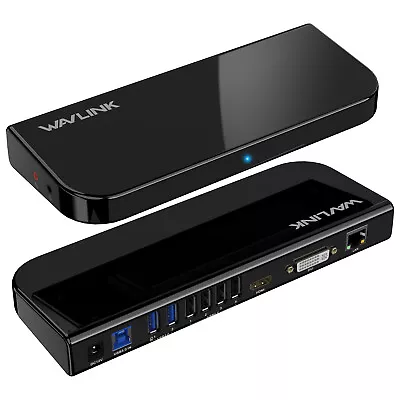 13-in-1 USB 3.0 4K Universal Docking Station Dual Monitor For M1/M2 Mac Windows • $84.59