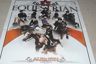 Auburn Tigers 2012/13 Equestrian Poster • $7.50