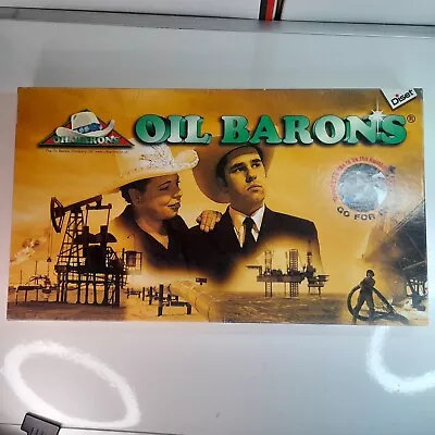 Oil Barons From Diset 2000 Board Game Dallas Oil Tycoon 100% Complete.  • £14.99