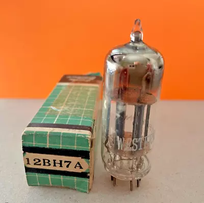 RARE Vintage Western Electronics 12BH7 A Vacuum Tube • $38.99