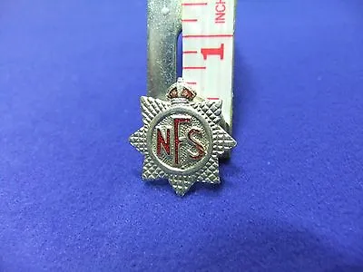 Ww Badge Nfs National Fire Service Ww2 Home Front War Effort Defence Air Raid • £9