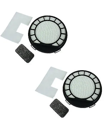 2 X Type 69 Hepa Filter Kit For Vax C87-PVXP-P  C87-VC-B Vacuum Cleaners • £10.49