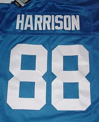 Nwt Vintage Sewn Reebok Indianapolis Colts Marvin Harrison Jersey - 2xl Xxl • $138