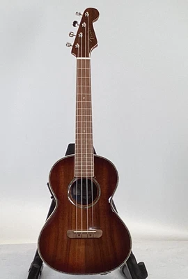 $210 • Buy Fender Montecito Tenor Acoustic-electric Ukulele