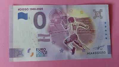 £4.51 • Buy 0 Euro Bill Argentina Diego 2020-1 Classic (No. 2030)