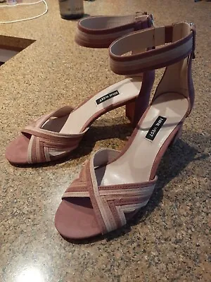 Bnwt Nine West Pink Suede Heels Shoes 9  9.5 NEW! • $35