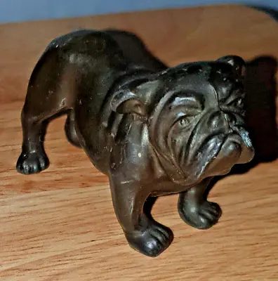 $19.99 • Buy Vintage LAMBIES Metal Blecher Bulldog Figurine