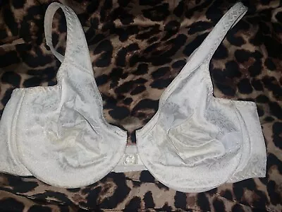 Vtg Maidenform Simple Solution Satin Underwire Bra Size 38D STYLE#8429 • £16.06