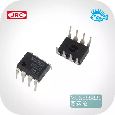 1Pcs Brand New Original JRC MUSES8820 MUSES 8820 HiFi Audio Dual Op Amp DIP8 • $8.09