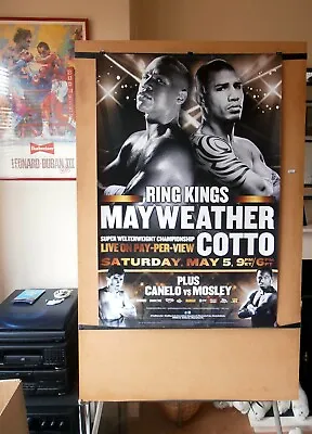 FLOYD MAYWEATHER JR Vs. MIGUEL COTTO : Original HBO PPV Boxing Fight Poster 30D  • $157.87