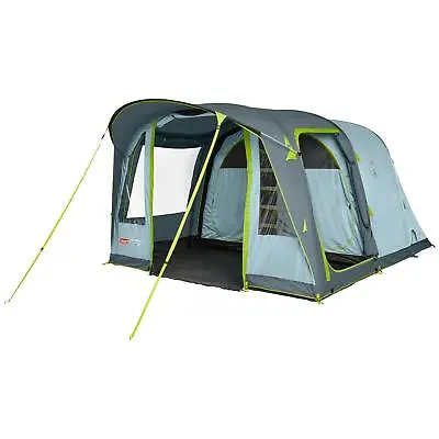 Coleman 4 Man Tent Meadowood Blackout Air Tunnel 2 Room Berth Family Camping • £399