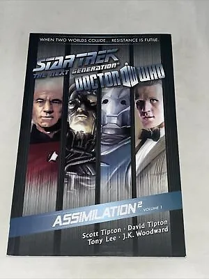 STAR TREK: THE NEXT GENERATION / DOCTOR WHO: ASSIMILATION By David Tipton NEW • £30.04