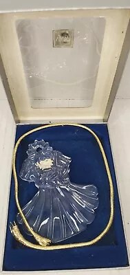 MIKASA Crystal Glass Enchanting Angel Ornament 3.5   Germany New NIB • $11.66