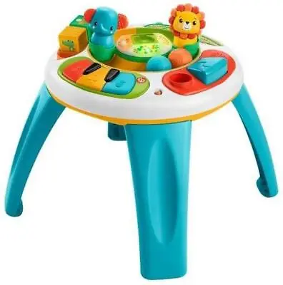 Fisher-Price Busy Buddies Fun Electronic Activity Table With Lights And Sounds • £33.49