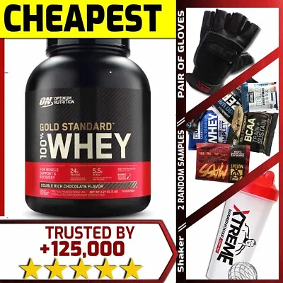 OPTIMUM NUTRITION 100% WHEY 5LB // GOLD STANDARD 5lbs WPI WPC ON PROTEIN OPTION • $129.95