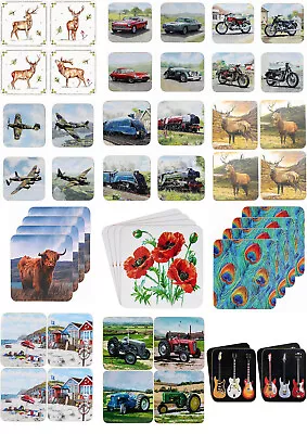 £5.50 • Buy Various Designs Coasters / Table Mats - Drink Mat - Gloss Finished X 4 Coasters