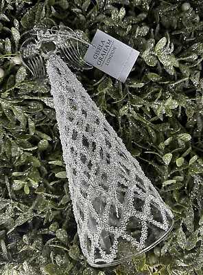 £8 • Buy Gisela Graham Christmas Decorations Glass Bauble With Angles