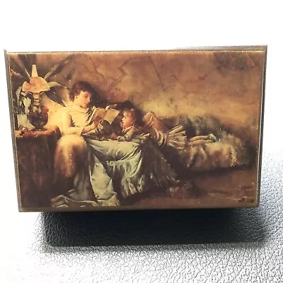 VTG Swiss Musical Movement American Music Box Company Jewelry Box Dovetailed • $18