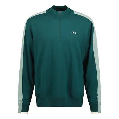 £139.99 • Buy J.Lindeberg AVI Windbreaker Sweater - Dark Green