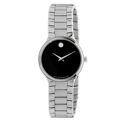 Movado 0607288 Women's Serio Black Quartz Watch • $265