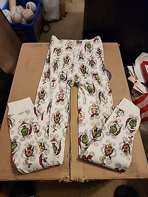 Hanna Andersson Dr. Seuss Grinch Pajama Pants Size 8 • $14.99