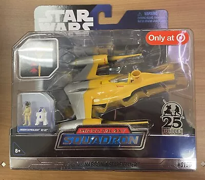Star Wars Micro Galaxy Squadron Anakins Naboo N-1 Star Fighter Target Exclusive • $20.88