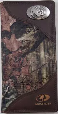 ZEP-PRO Florida State Seminoles FSU MOSSY OAK Camo Wallet ONLY NO BOX • $44