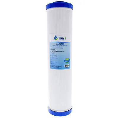 20 X 4.5 Inch 20 Micron GAC20-BB Granular Activated Carbon Tier1 Water Filter • $37.39