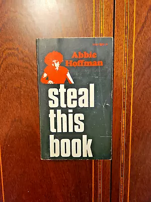 Abbie Hoffman Steal This Book 1971 Pirate Editions Vintage Pb • $125