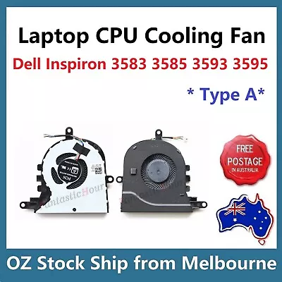 CPU Cooling Fan Dell Inspiron 15 3583 3585 3590 5593 5570 5575 With DVD Drive • $19