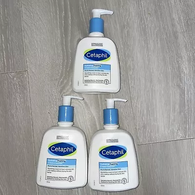 £4.20 • Buy Cetaphil Hydrating Foaming Cream Cleanser, 236ml, Face Wash  X3