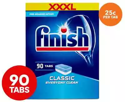 $26.18 • Buy Finish Classic Dishwashing Tabs 90pk