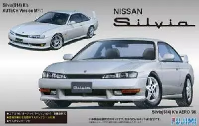 FUJIMI 1/24 No.84 NISSAN S14 Silvia K's AERO '96 Kit ID84 F/Shipping From Japan • $47.59