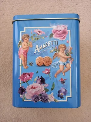 Very Decorative Amaretti Biscuit Tin • £4.99