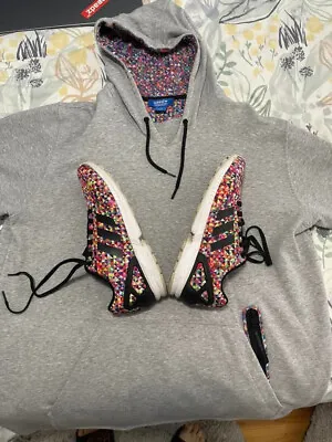 Adidas ZX Flux Prism US10 And Matching Hoodie Size XL • $70