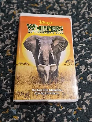 Vintage Disney Animal Kingdom Whisper's An Elephant's Tale VHS VCR • $3