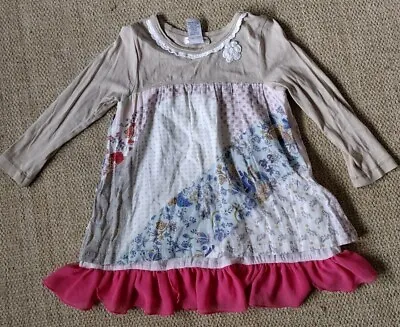 Mimi & Maggie Multicolor Floral Dress 4T • $3.89