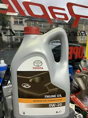 £76.99 • Buy Genuine Toyota/Lexus Engine Motor Oil 0W20 5 Litres