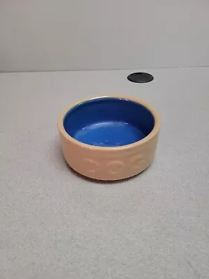 Mason Cash Cerutil Stoneware 5  Brown & Blue Dog Bowl • $21.50