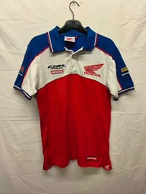 Honda Official Merchandize Mens Racing Polo Shirt Size Small VGC • £7.99