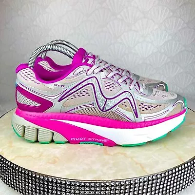 MBT GT 17 Trainers Womens Size 7.5 Shoes Grey Pink Running Walking Sneakers • $79